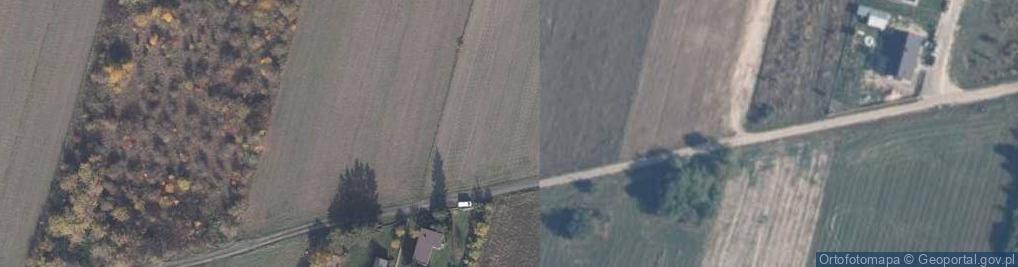 Zdjęcie satelitarne Brzoskwiniowa ul.