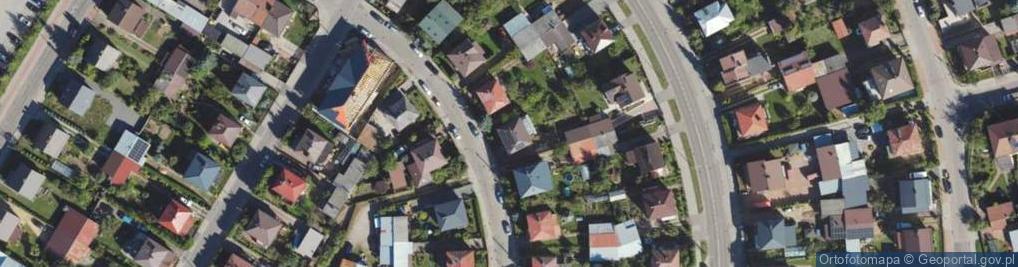 Zdjęcie satelitarne Brzozowa ul.
