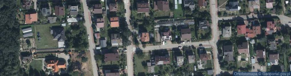 Zdjęcie satelitarne Brzozowa ul.