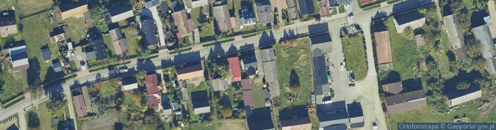Zdjęcie satelitarne Brzeska ul.