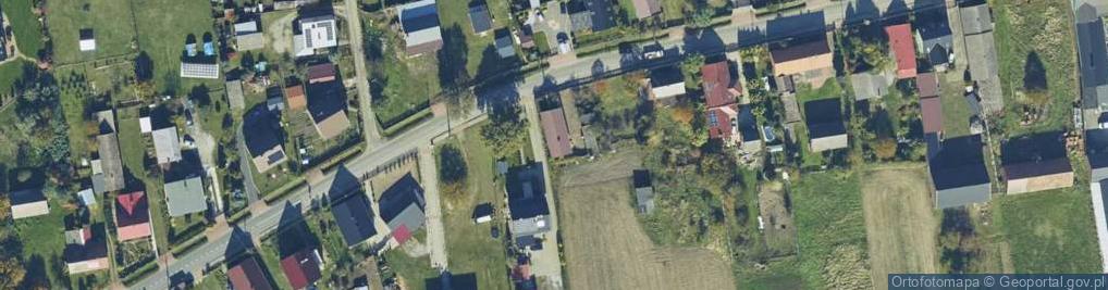 Zdjęcie satelitarne Brzeska ul.