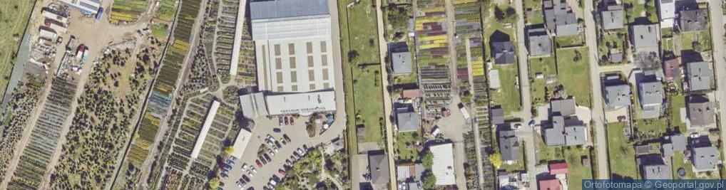 Zdjęcie satelitarne Braterska ul.