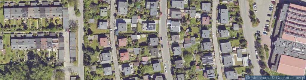 Zdjęcie satelitarne Brzozowa ul.