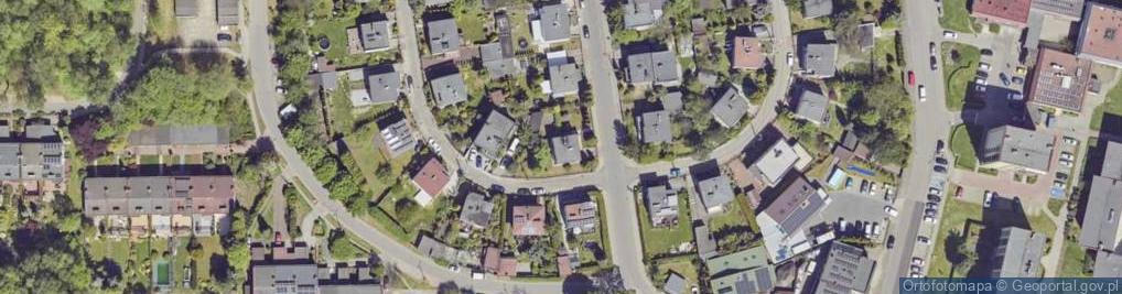 Zdjęcie satelitarne Brzozowa ul.