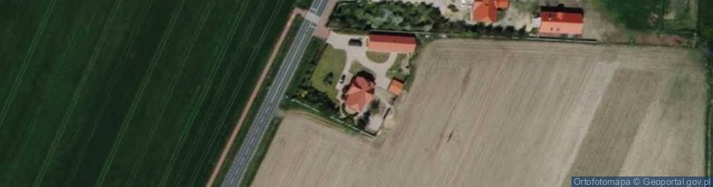 Zdjęcie satelitarne Brzezinki ul.