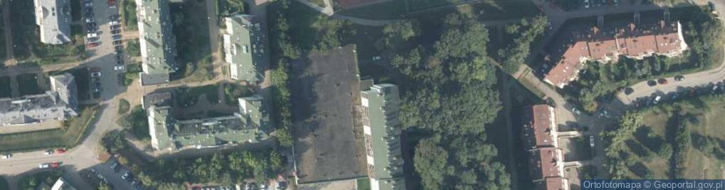 Zdjęcie satelitarne Brązowa ul.