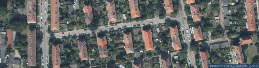Zdjęcie satelitarne Brata Alberta ul.