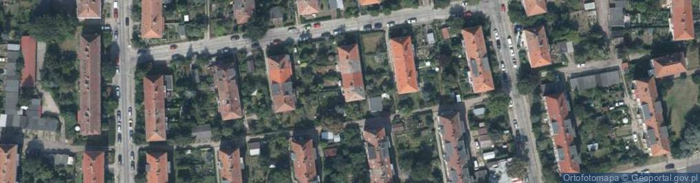Zdjęcie satelitarne Brata Alberta ul.