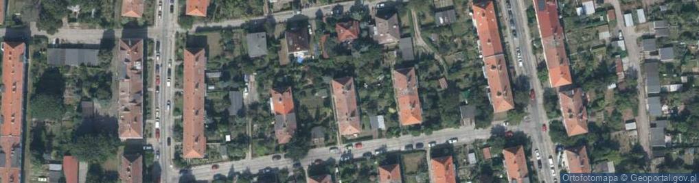 Zdjęcie satelitarne Brata Alberta ul.