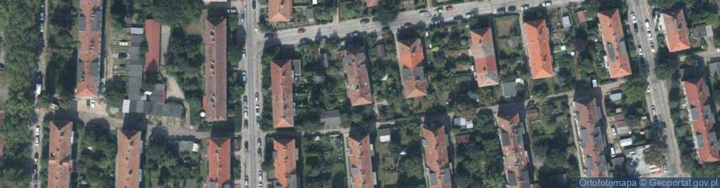 Zdjęcie satelitarne Brata Alberta ul.