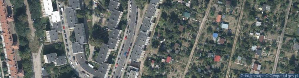 Zdjęcie satelitarne Brzozowskiego Stanisława ul.