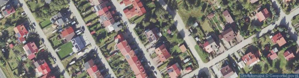 Zdjęcie satelitarne Brzozowa ul.