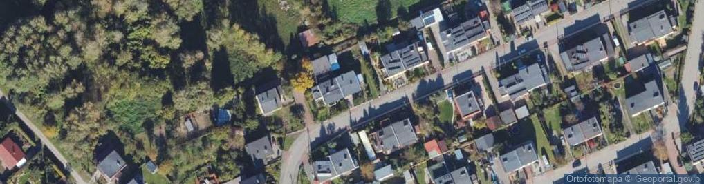 Zdjęcie satelitarne Brzozowa ul.