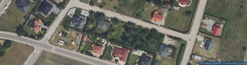Zdjęcie satelitarne Brzozowa ul.