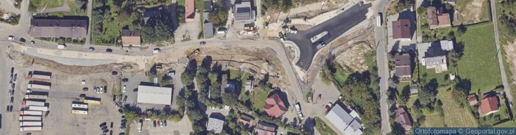 Zdjęcie satelitarne Braci Saków ul.