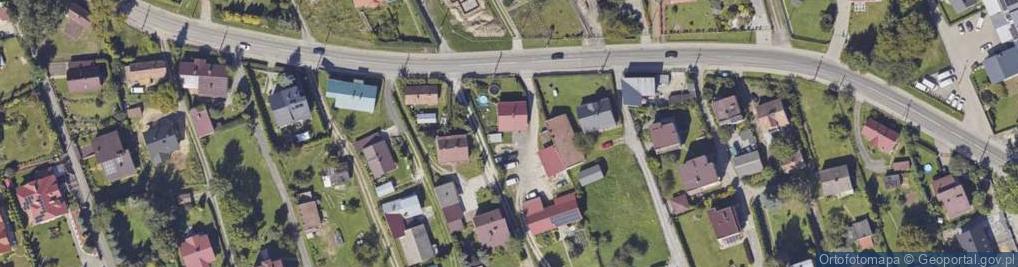 Zdjęcie satelitarne Braci Saków ul.