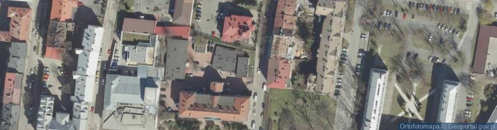 Zdjęcie satelitarne Brodzińskiego Kazimierza ul.