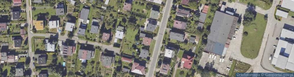 Zdjęcie satelitarne Brzozowa ul.
