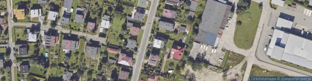 Zdjęcie satelitarne Brzozowa ul.
