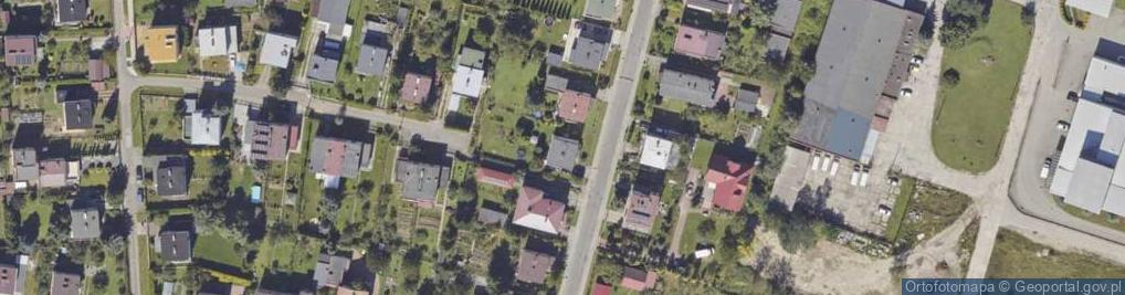 Zdjęcie satelitarne Brzozowa ul.