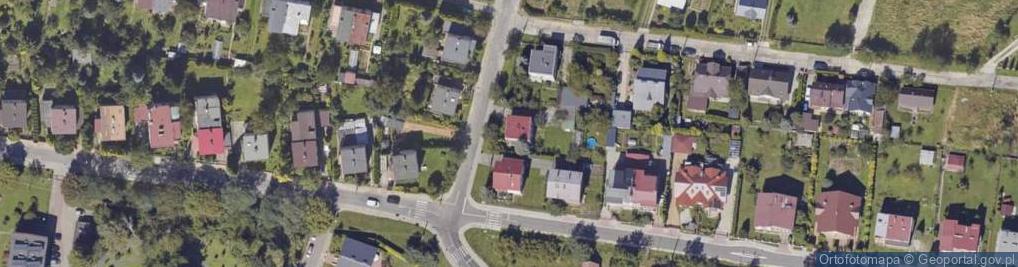 Zdjęcie satelitarne Brzozowa ul.