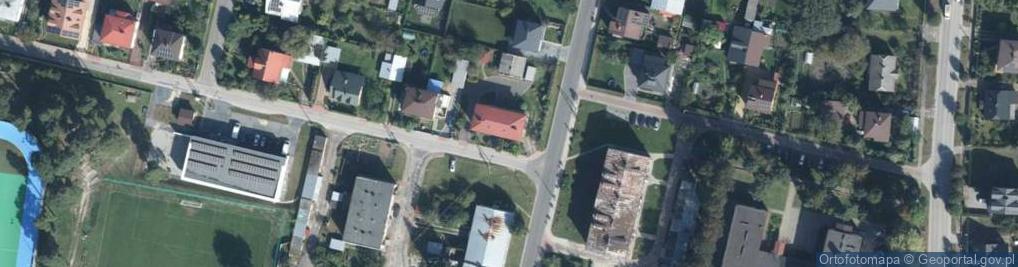 Zdjęcie satelitarne Brygady ul.
