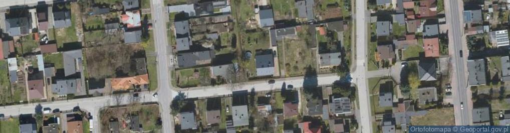Zdjęcie satelitarne Brzozowa ul.