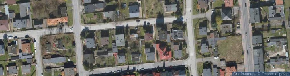 Zdjęcie satelitarne Brzozowa ul.