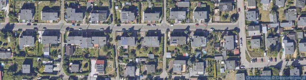 Zdjęcie satelitarne Brązowa ul.