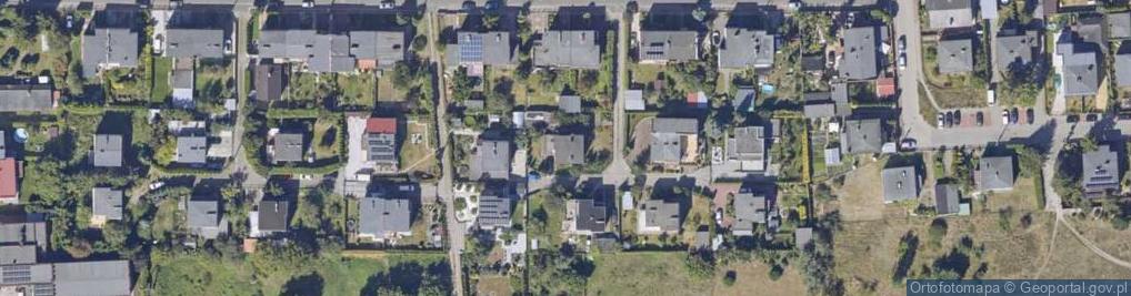 Zdjęcie satelitarne Brązowa ul.