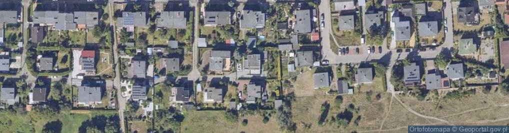 Zdjęcie satelitarne Brązowa ul.