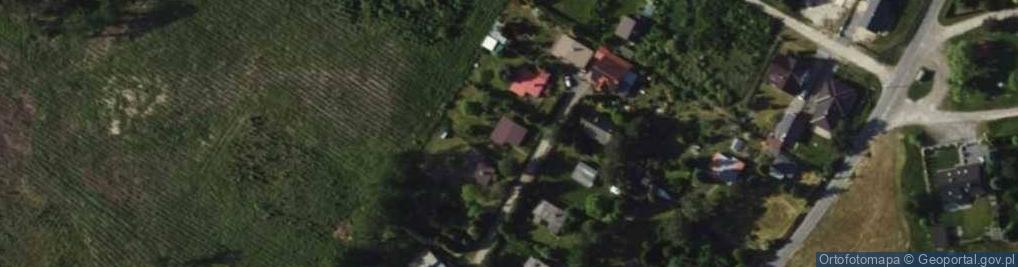 Zdjęcie satelitarne Brzozowa ul.
