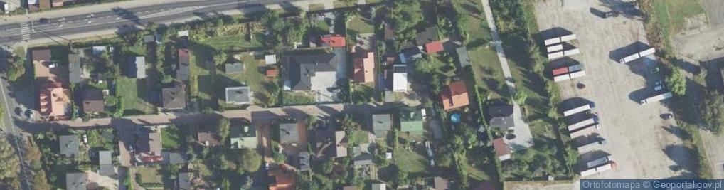 Zdjęcie satelitarne Brzozowa ul.