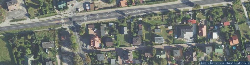 Zdjęcie satelitarne Brzozowa ul.