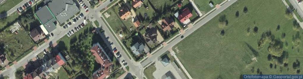 Zdjęcie satelitarne Brzozowa ul.