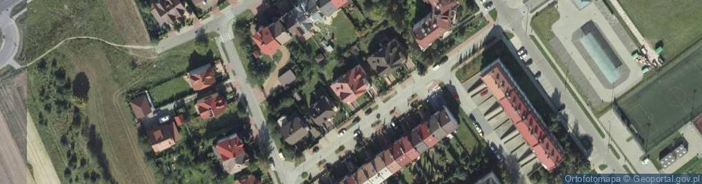 Zdjęcie satelitarne Brzozowa ul.
