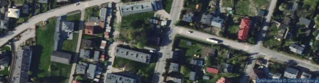 Zdjęcie satelitarne Brzezińska ul.