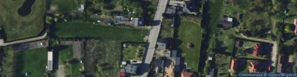 Zdjęcie satelitarne Brzezińska ul.