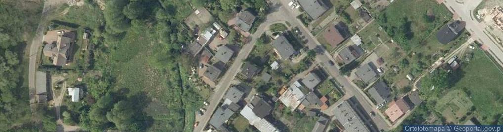Zdjęcie satelitarne Brzozowa ul.