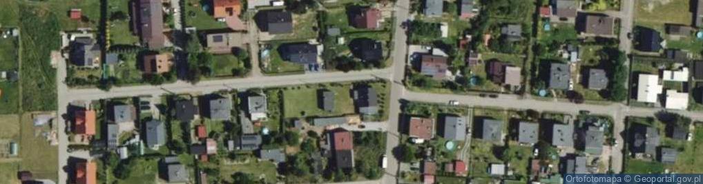 Zdjęcie satelitarne Brzozowa ul.