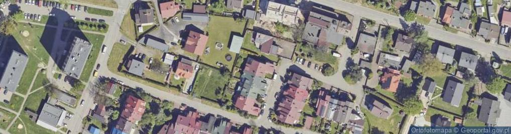 Zdjęcie satelitarne Brzozy Jana ul.