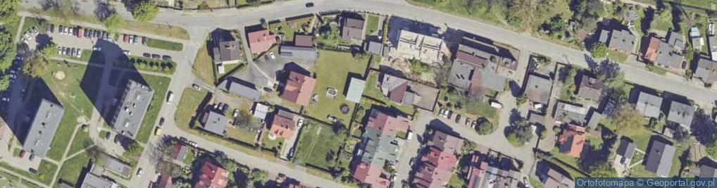 Zdjęcie satelitarne Brzozy Jana ul.