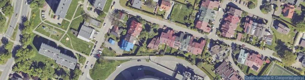 Zdjęcie satelitarne Brzozy Jana ul.