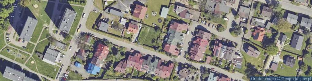 Zdjęcie satelitarne Brzozy Jana ul.