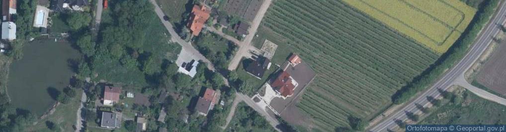 Zdjęcie satelitarne Brzoskwiniowa ul.