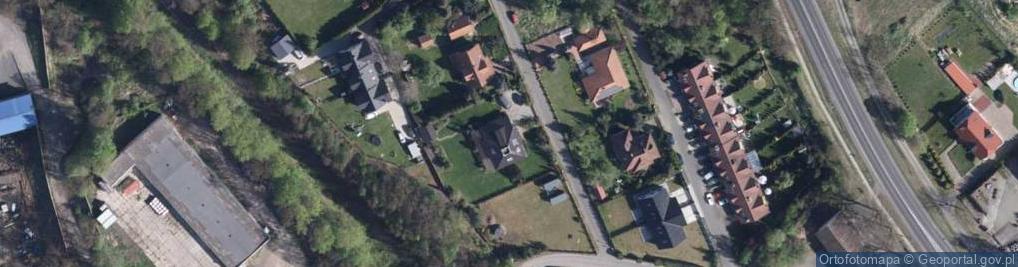 Zdjęcie satelitarne Brzozowa ul.