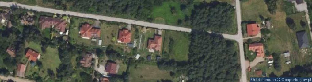 Zdjęcie satelitarne Brzozowa Droga ul.