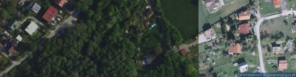 Zdjęcie satelitarne Brzozowa ul.