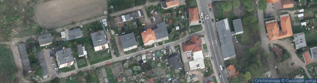 Zdjęcie satelitarne Brygady Górniczej ul.