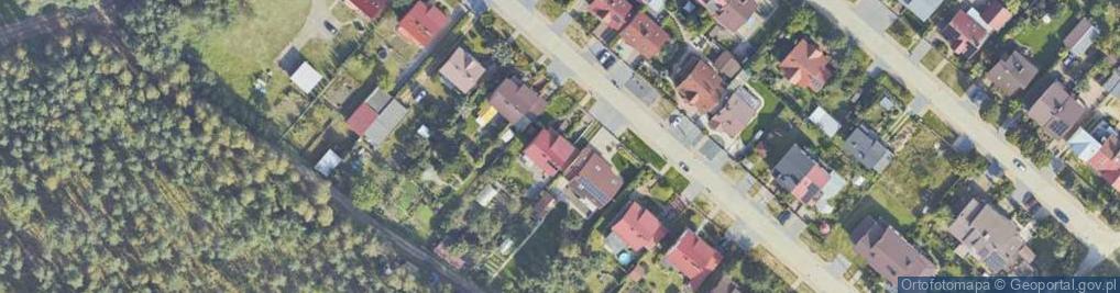 Zdjęcie satelitarne Brylantowa ul.